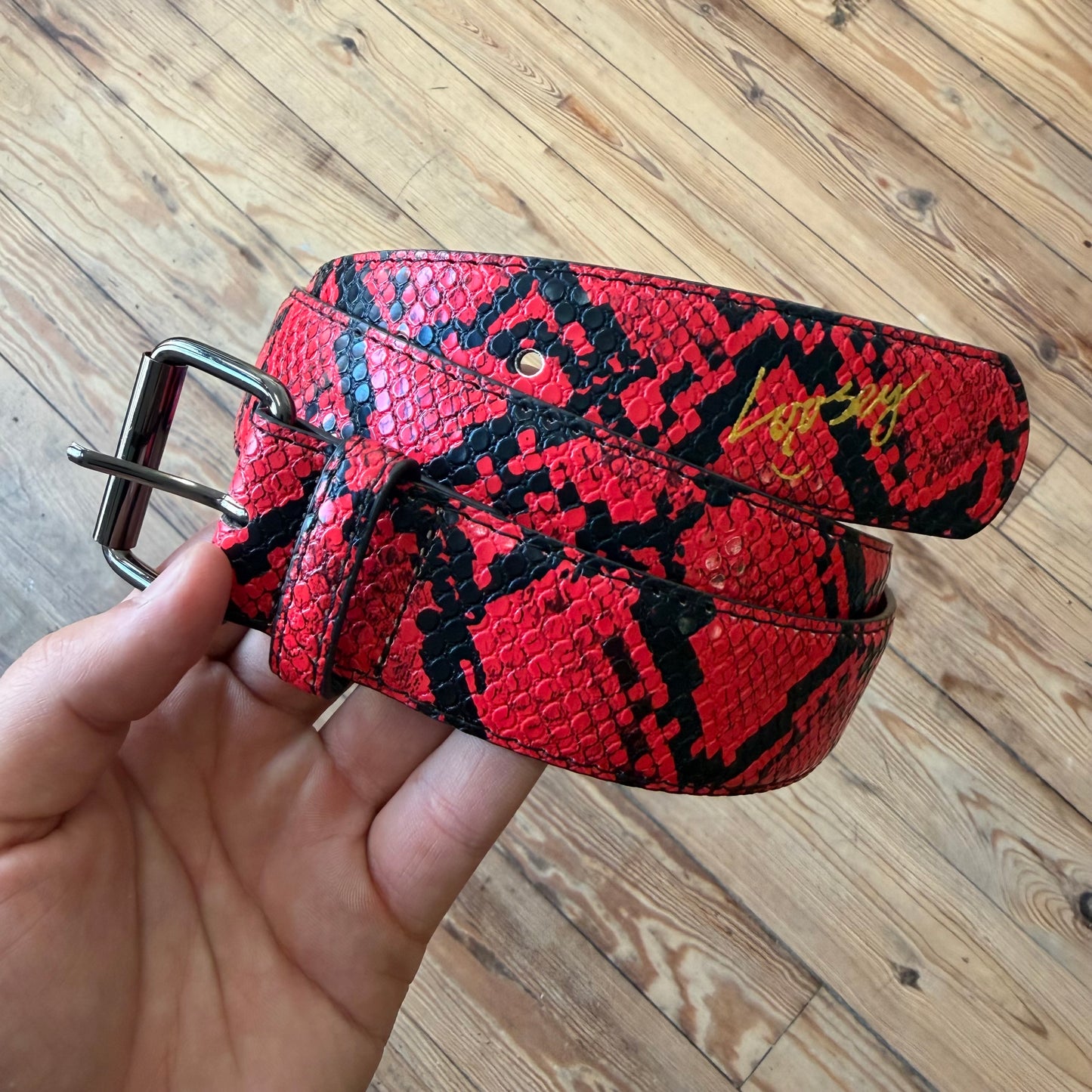 Loosey Red slither Small 28”-34”