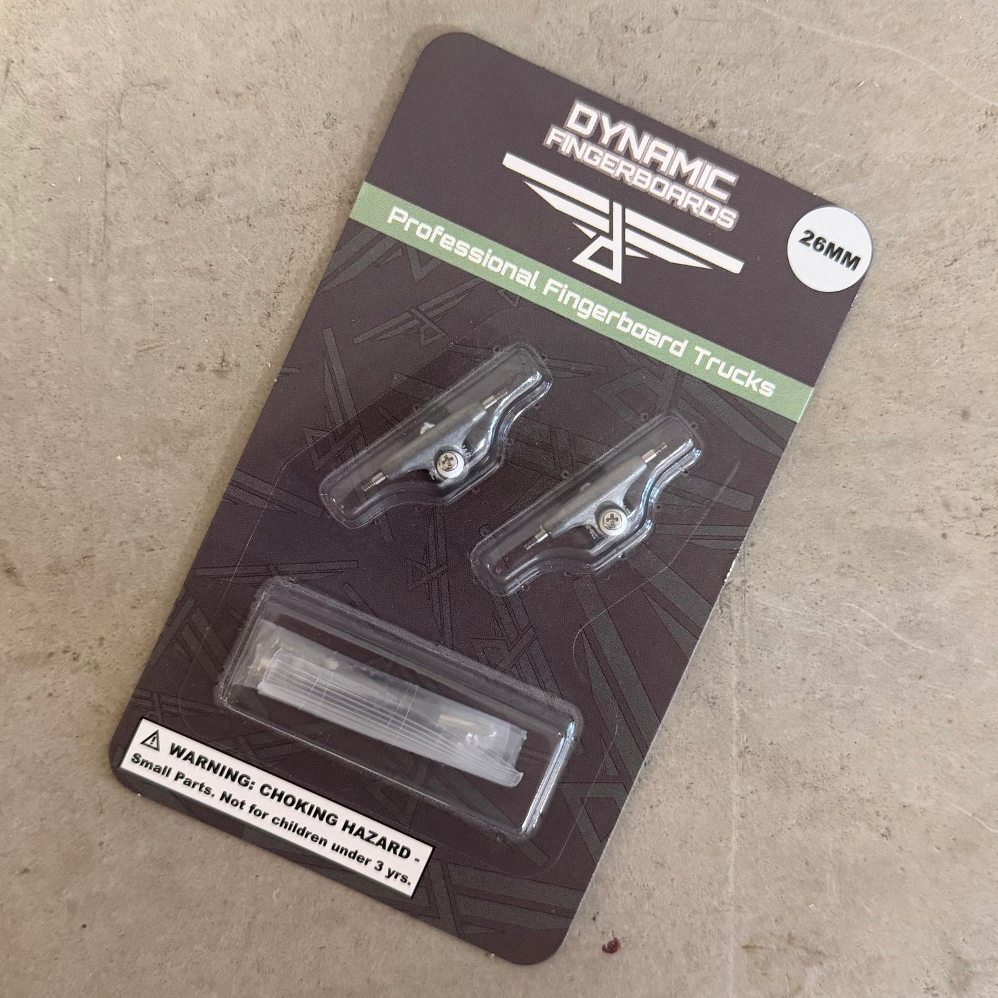 dynamic trucks raw black baseplate 26mm