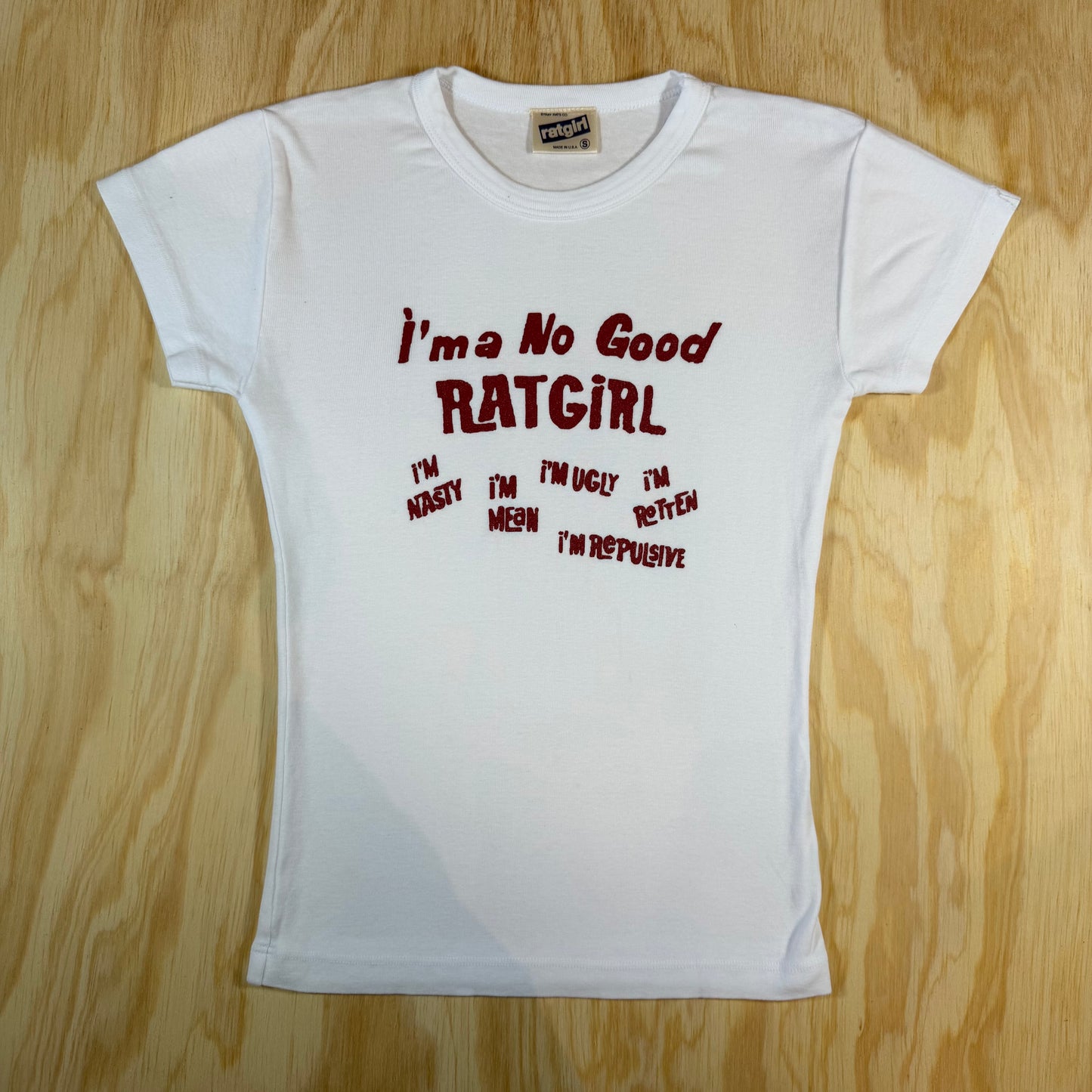 Stray Rats Womens Tee White