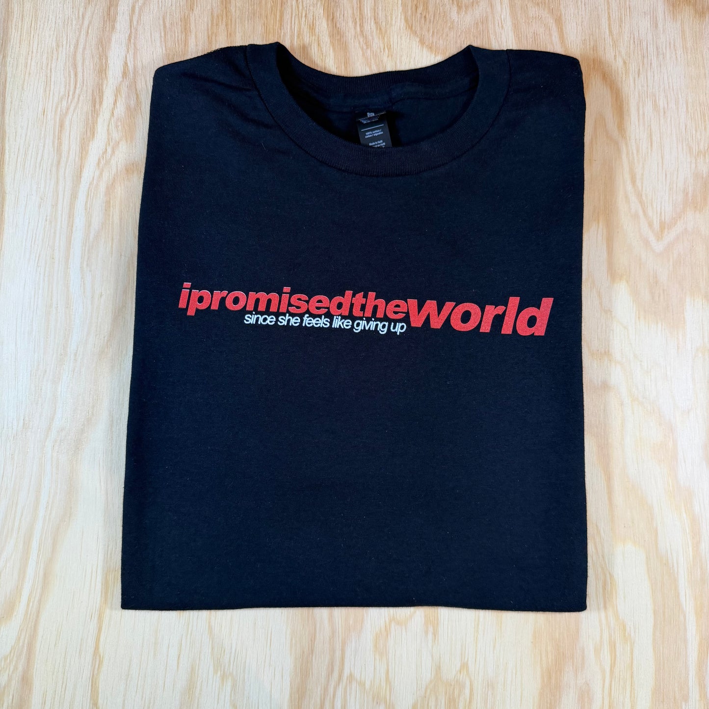 I Promised The World Black