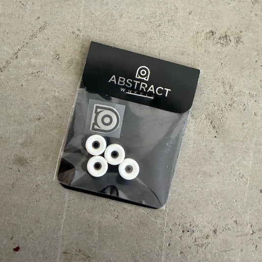 Abstract white wheels
