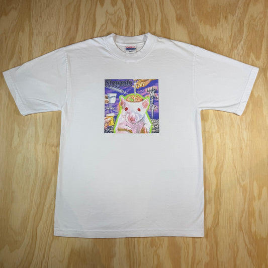 Stray Rats White Tee