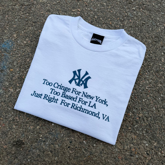Letter RVA Tee White