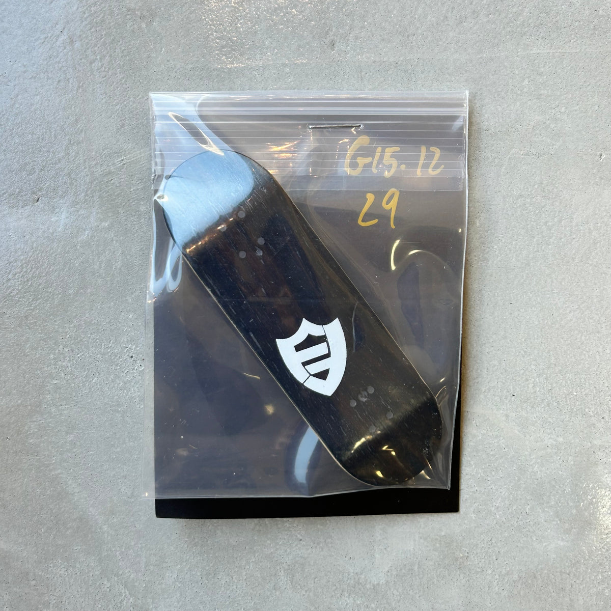 FlatFace G15.12 deck- 29mm- Dark wood mini logo