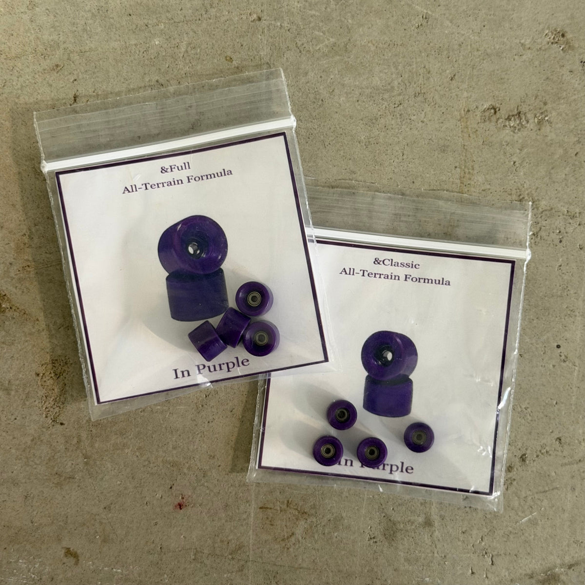 ampersand purple wheels