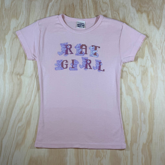 Stray Rats Womens Tee Pink