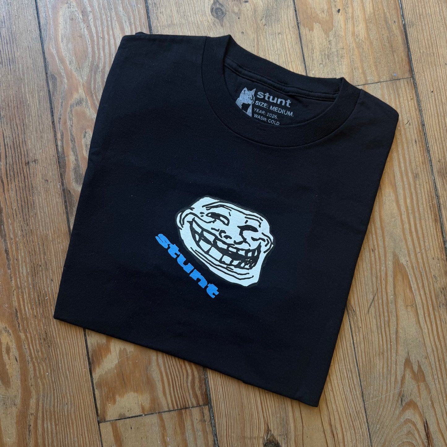 Stunt Black tee Medium