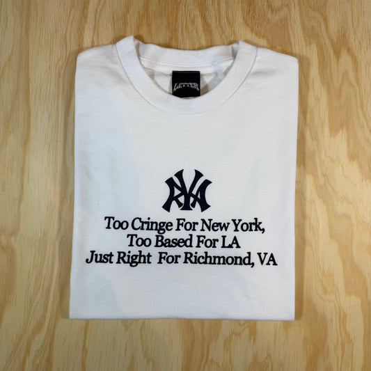 Letter RVA Tee White