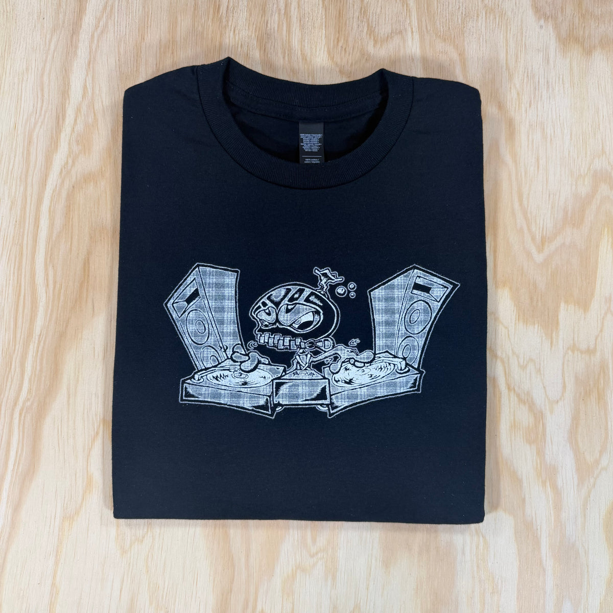 gimp disco plaid tee