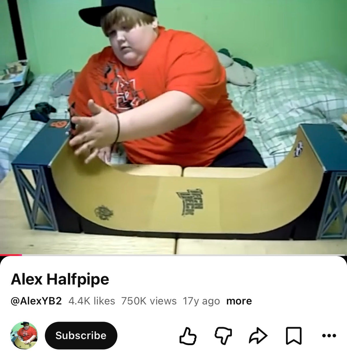Alex Halfpipe deck