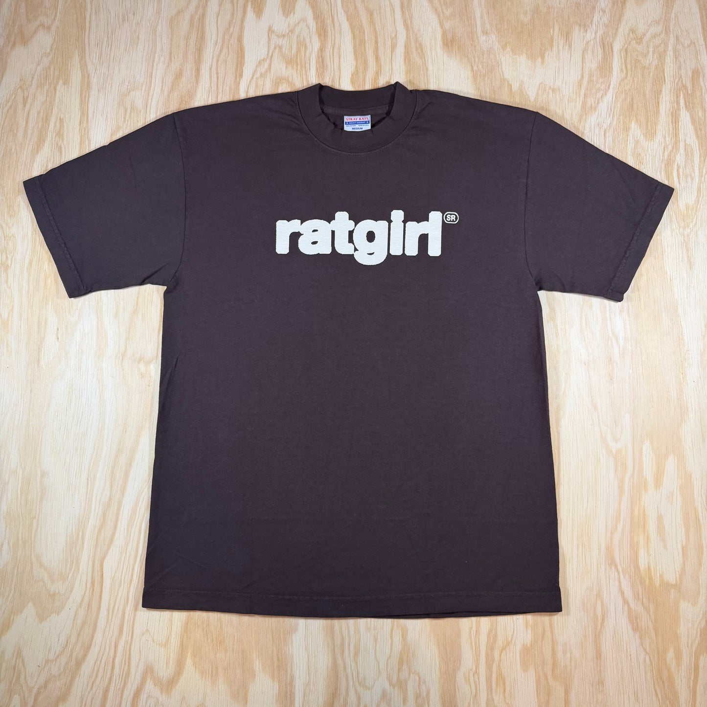 Ratgirl Tee Brown