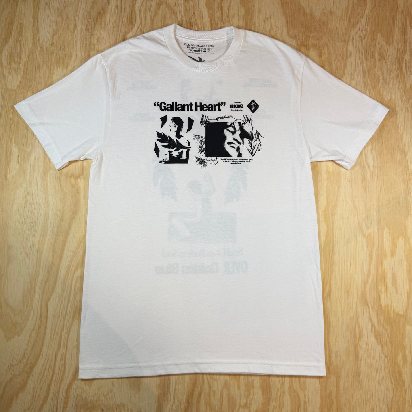 Pom Press Tee "Gallant Heart"