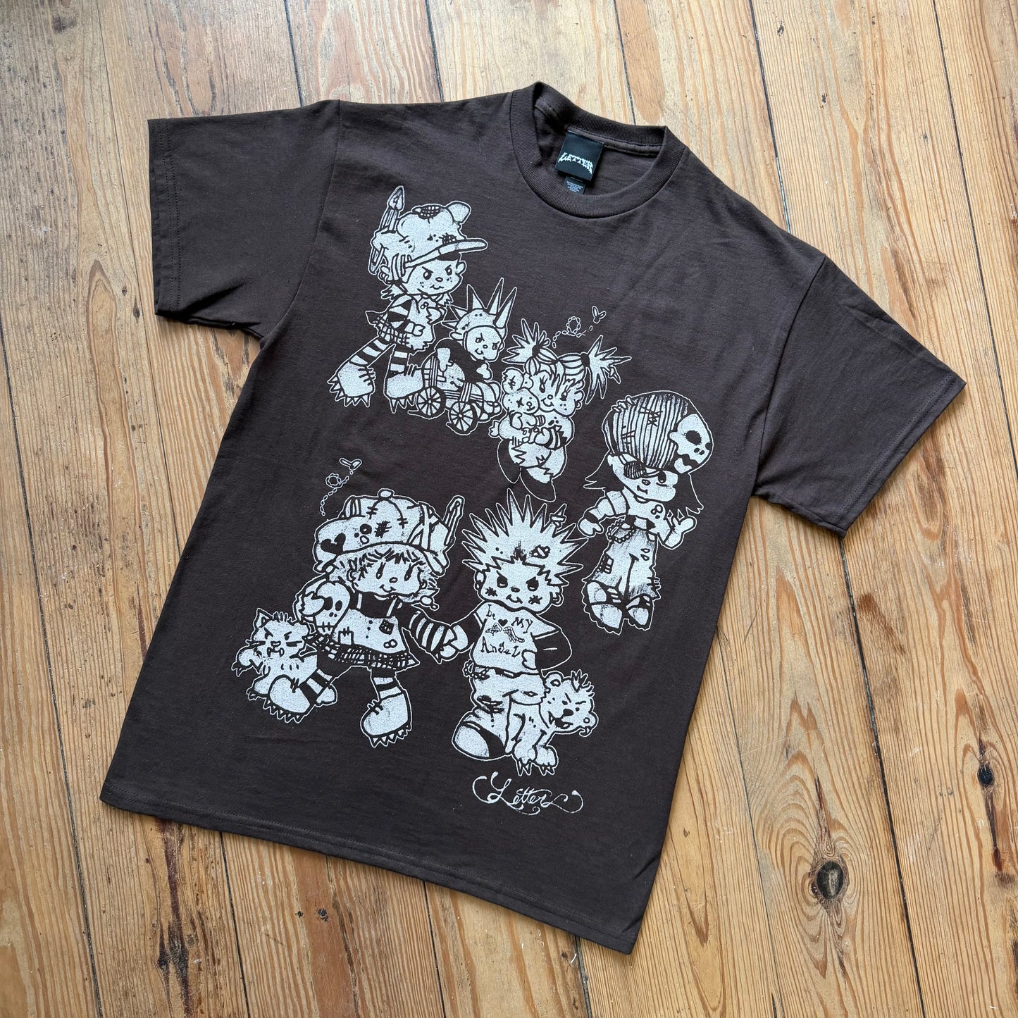 Letter Brown SBSC Tee
