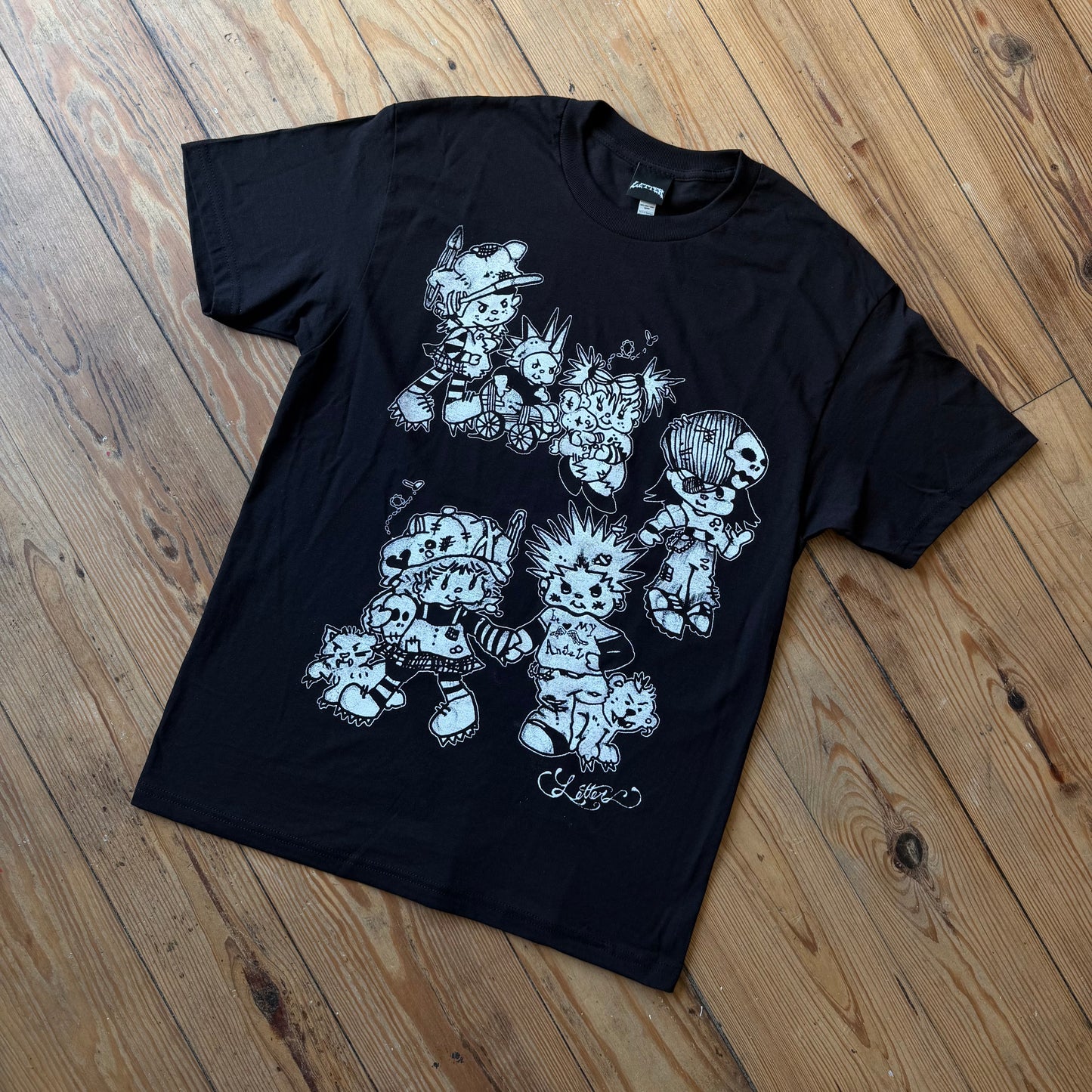 Letter Black SBSC Tee