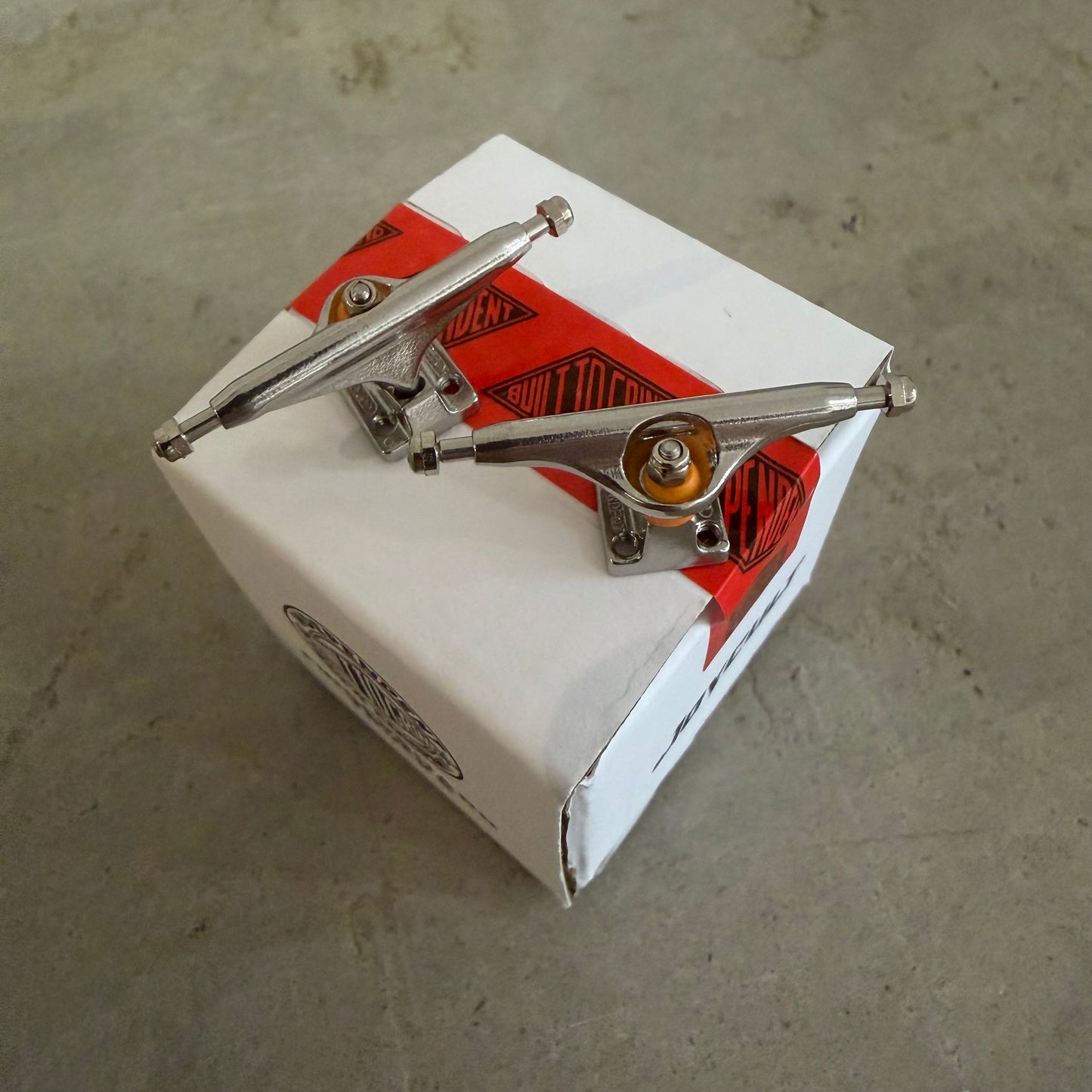 Joycult x Independent Stage 11 Polished Fingerboard Trucks