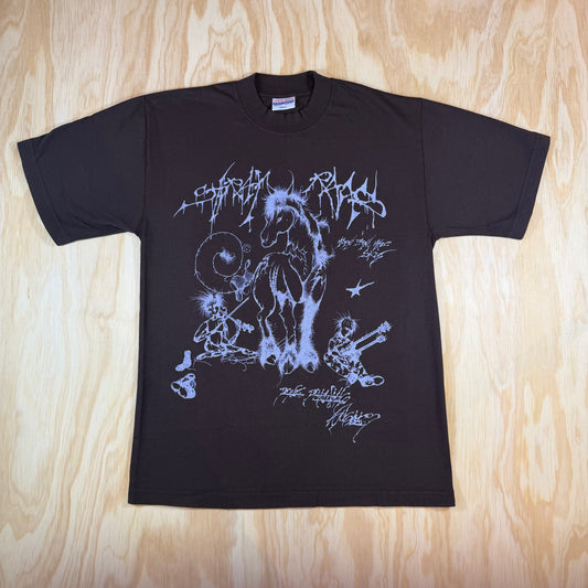 Stray Rats Tee Brown