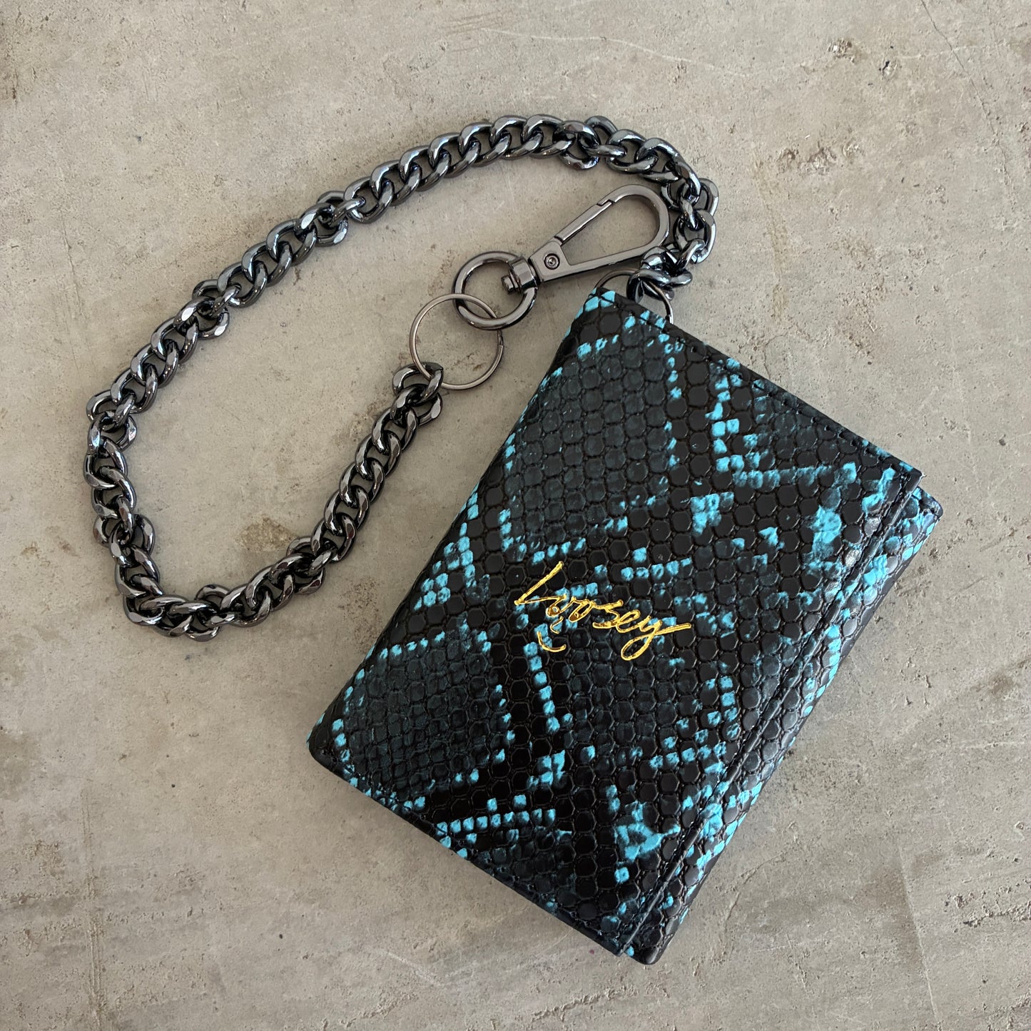loosey snake chain wallet