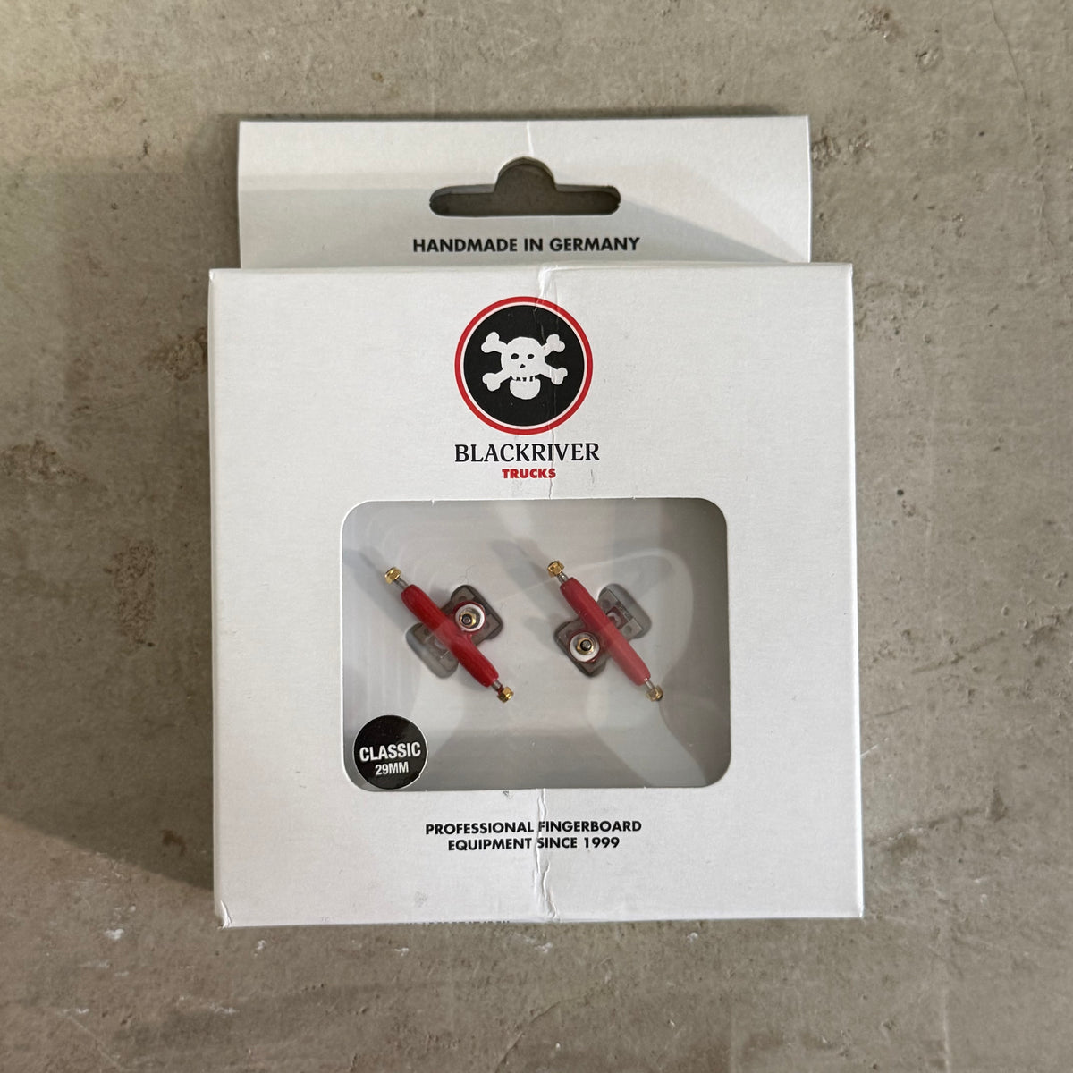 blackriver red hanger trucks