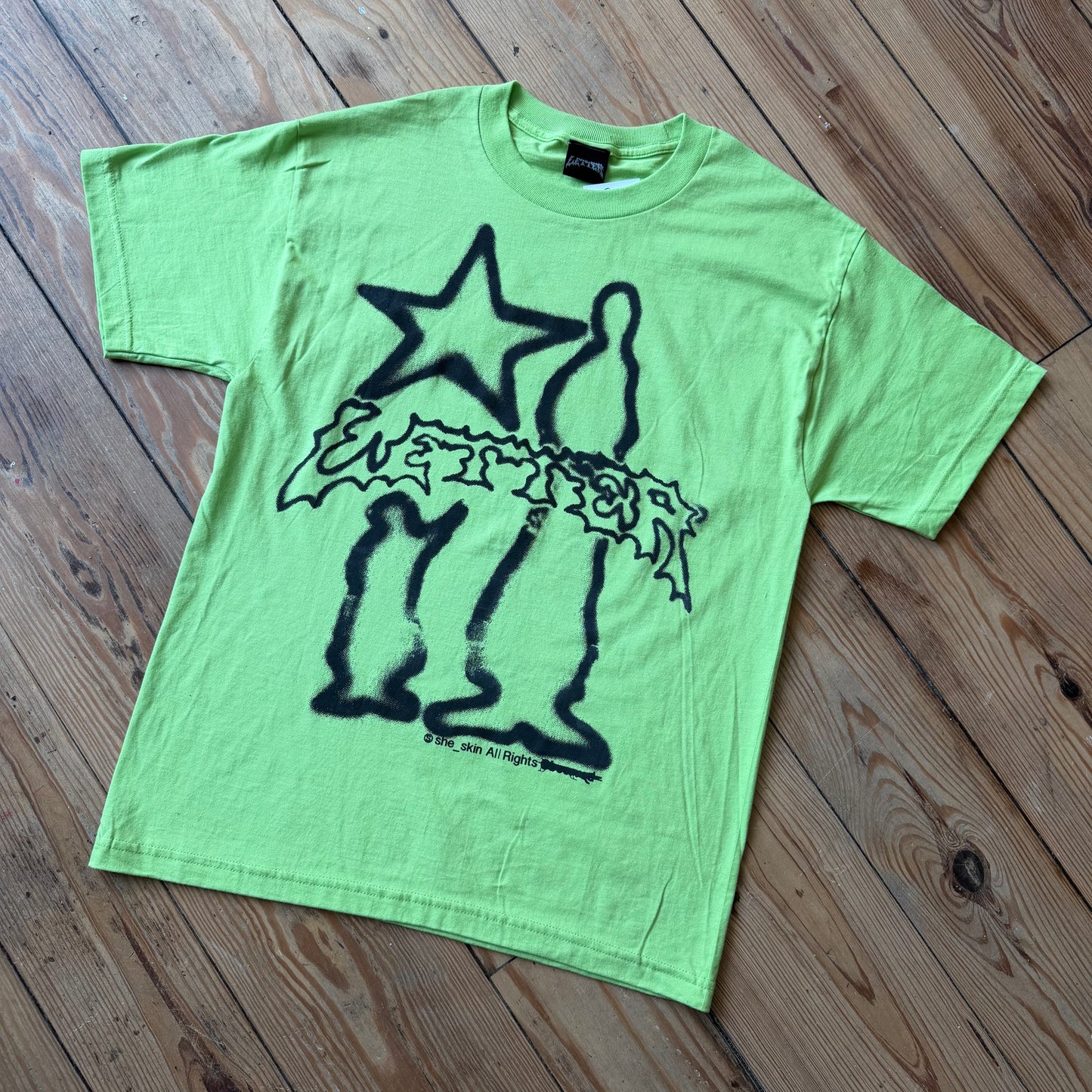 Sheskin x letter tee