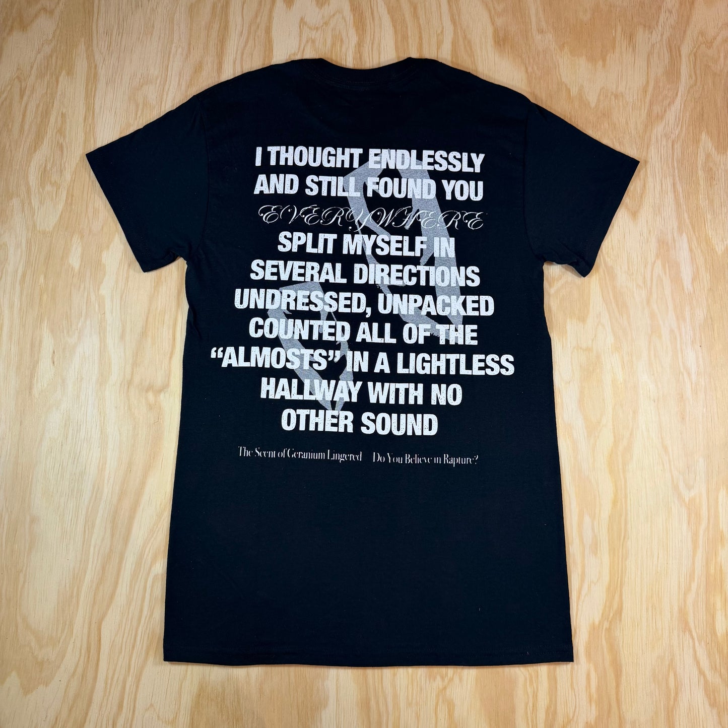 Pom Press Tee Black