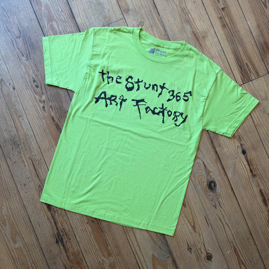 Stunt Green tee Medium