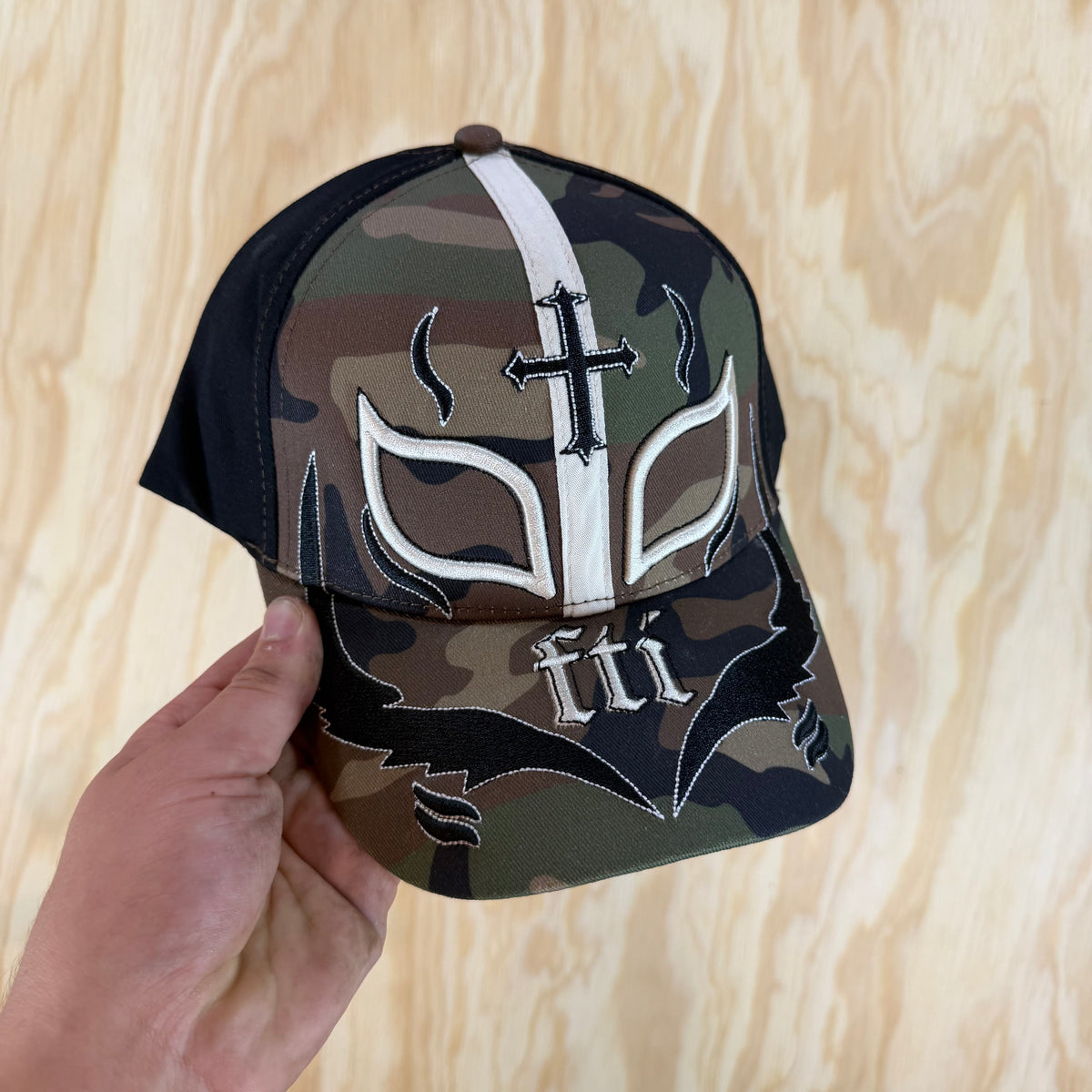 fti mask hat camo