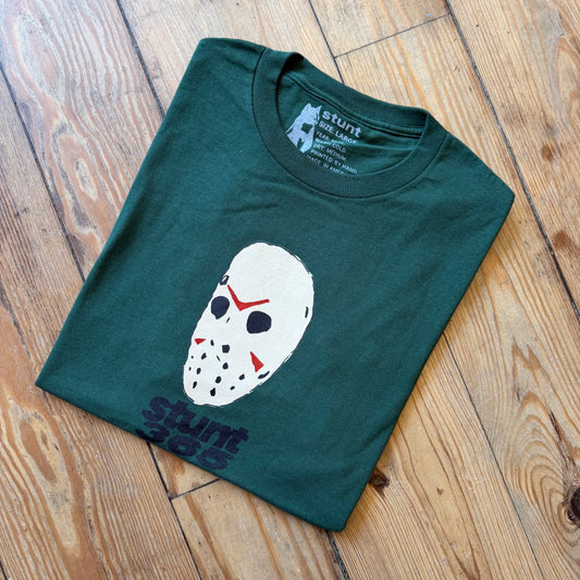 Stunt Dark Green tee Large