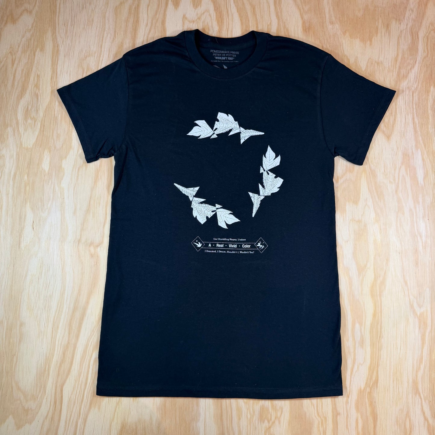 Pom Press Tee Black