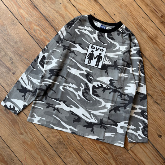 Bye Jeremy camo long sleeve
