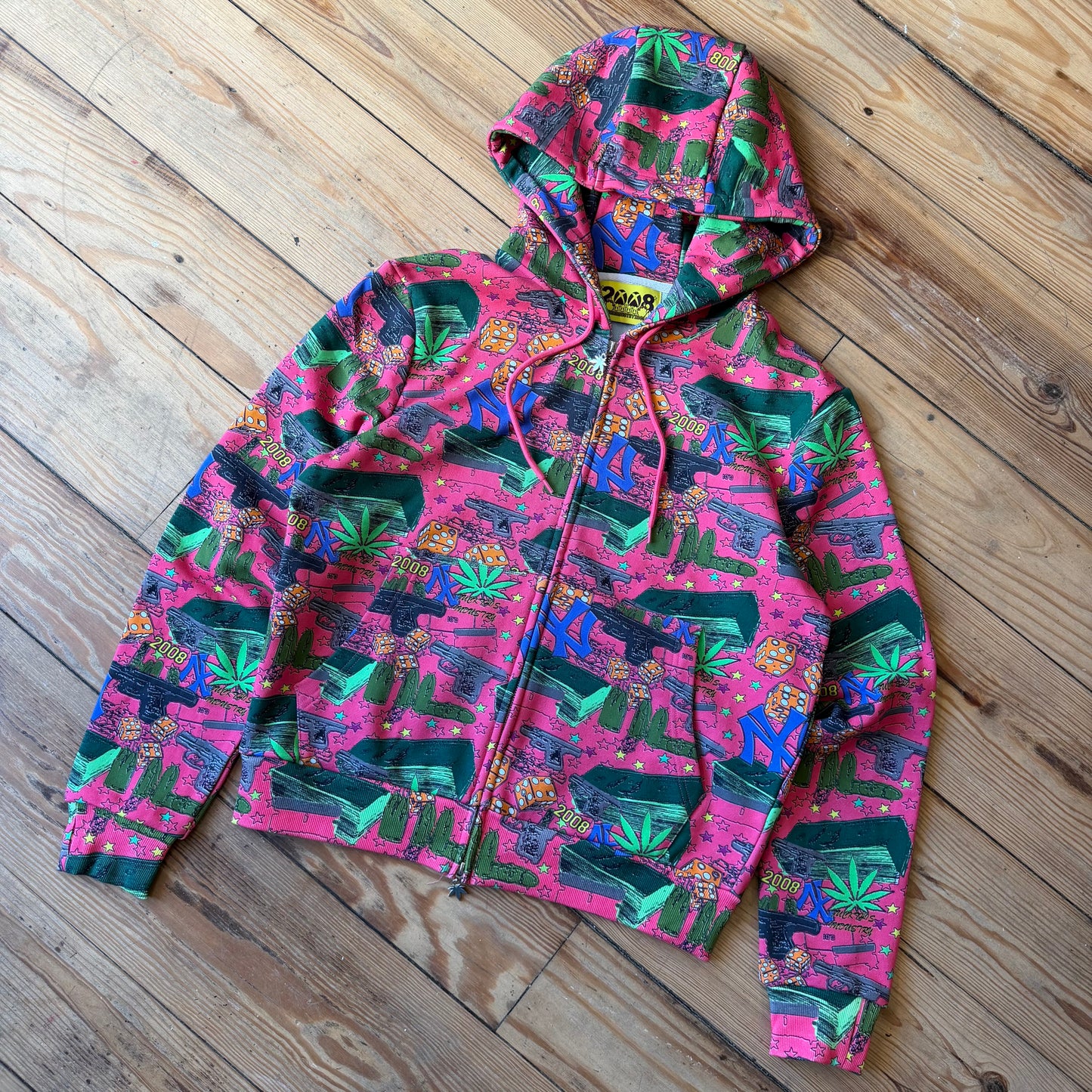 FTI NY zip up pink