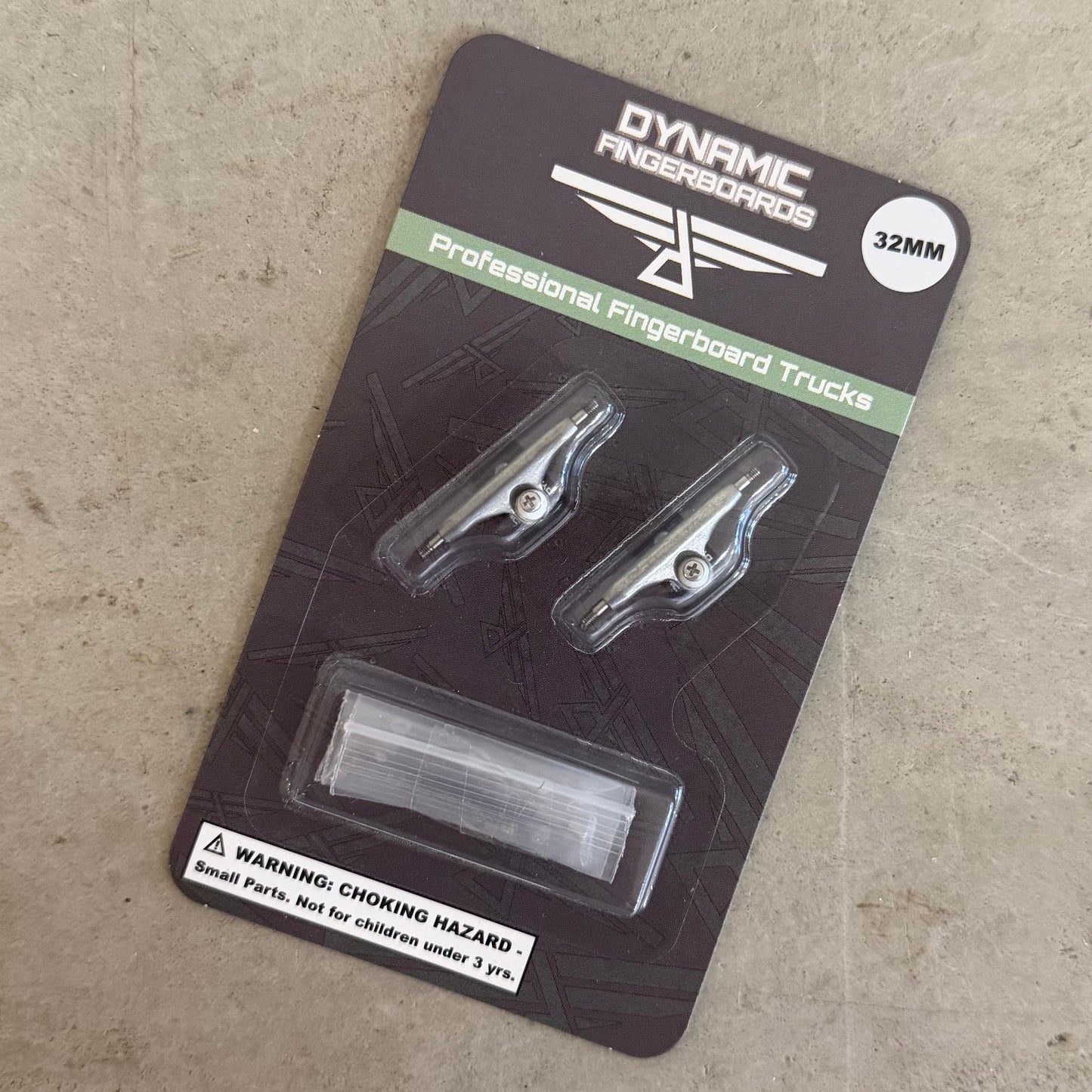 dynamic trucks raw black baseplate 32mm