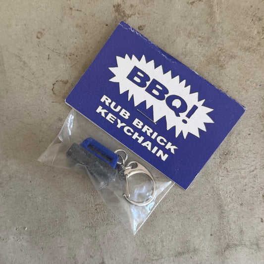 catfish bbq rub brick keychain