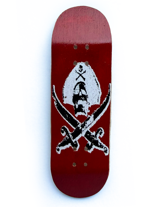 Letter Pirate Deck Red