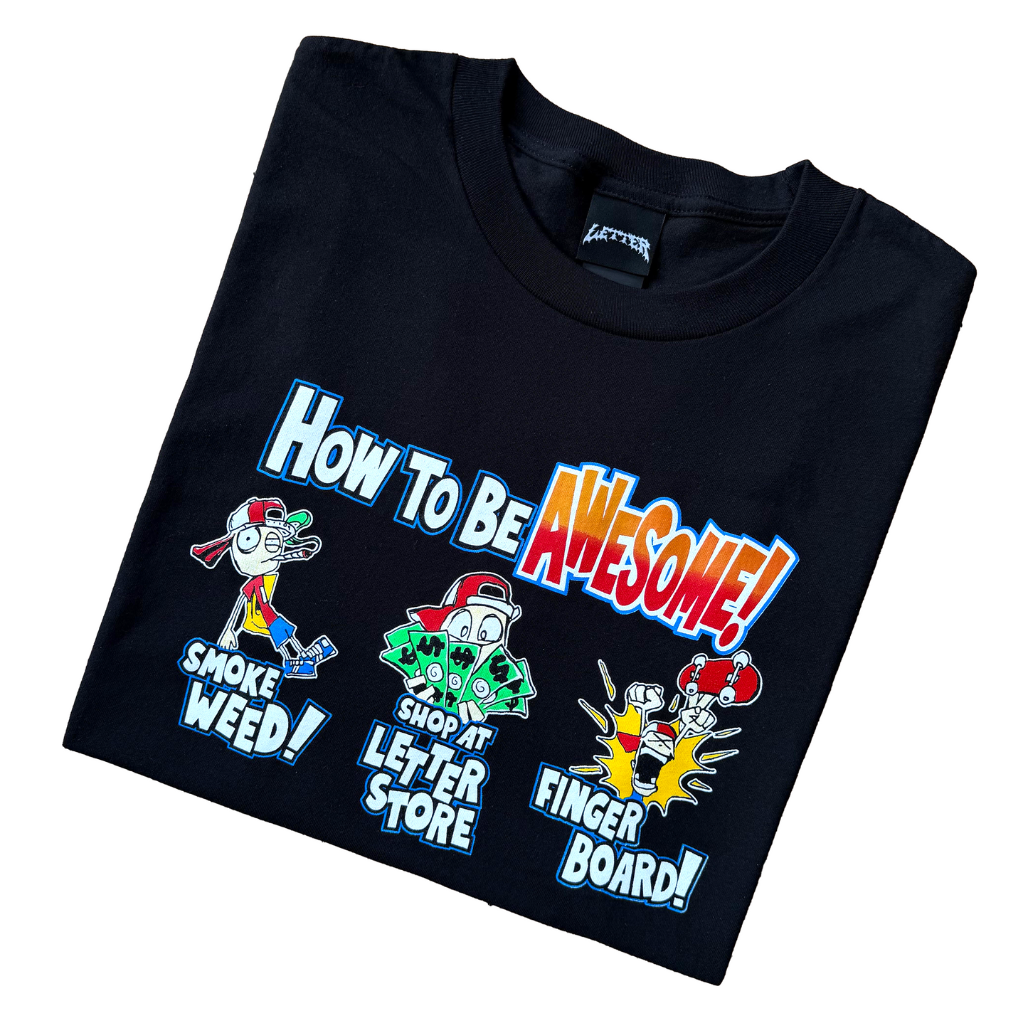 How To Be AWESOME Tee (Black)